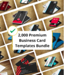 2,000+ Business Card Templates
