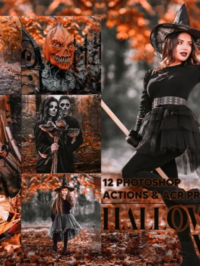 Halloween Photoshop Action Collection