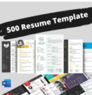 500+ Resume Templates