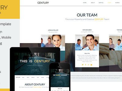 elements century multi purpose muse template