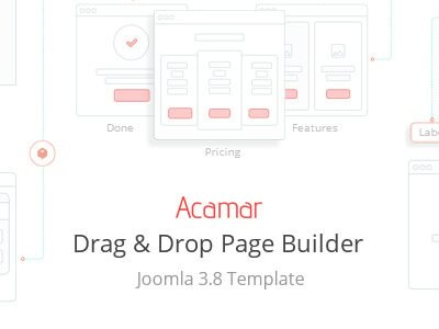 elements acamar tiled layout responsive joomla template