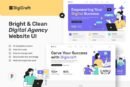 Digital Agency Website UI Figma Template