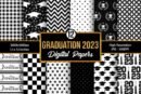 Graduation 2023 Digital Paper Patterns