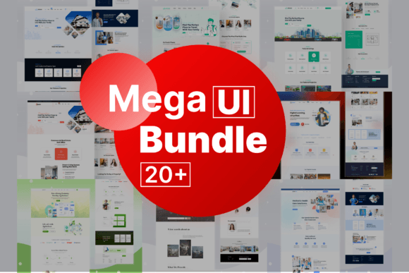Mega UI Website Template Bundle