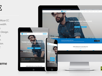 elements coxe corporate multipurpose muse template