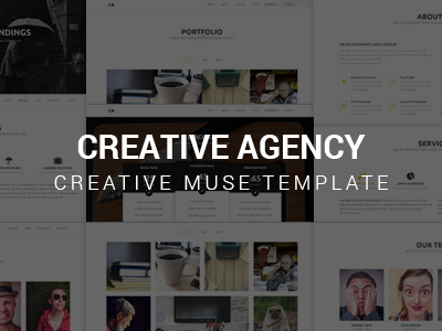 elements creative agency muse template