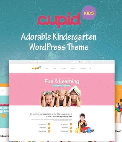 elements cupid adorable kindergarten wordpress