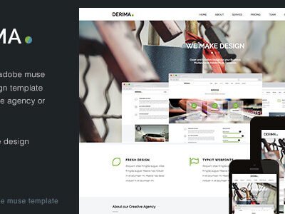 elements derima creative one page multi purpose