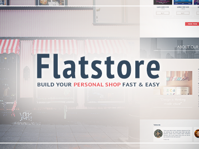 elements flatstore ecommerce muse template