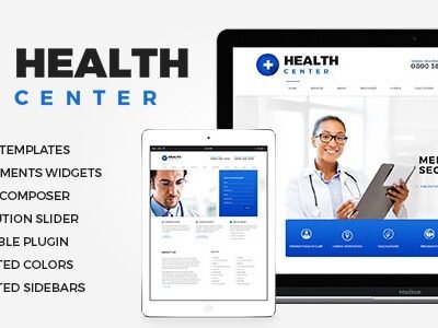 elements health center medical wordpress theme