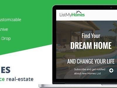 elements homes realestate unbounce landing page