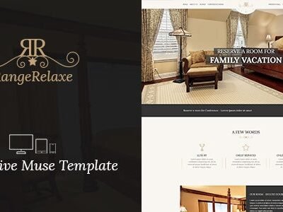 elements hotel adobe muse cc responsive template
