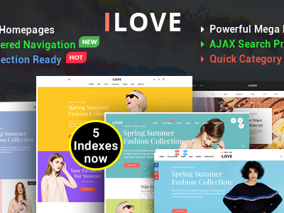 elements ilove highly creative responsive shopify