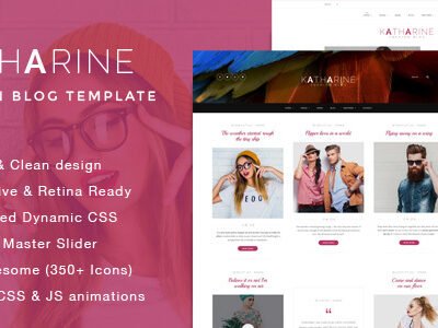 elements katharine modern fashion blog wordpress