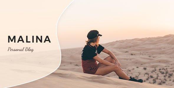 elements malina personal wordpress blog theme