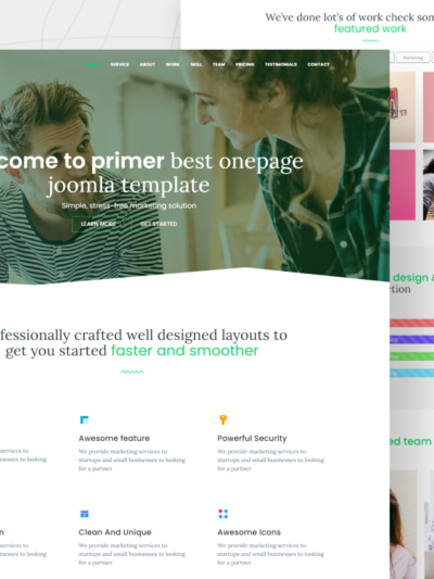 elements max minimal joomla template