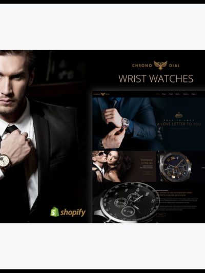 elements chrono dial watch shopify theme