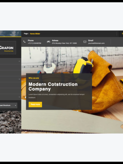 elements grafon construction renovate wordpress