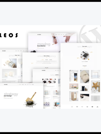 elements eleos one page creative wordpress theme
