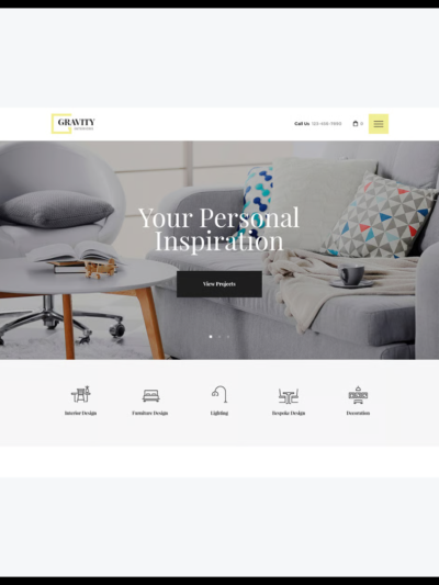 elements gravity a contemporary interior design