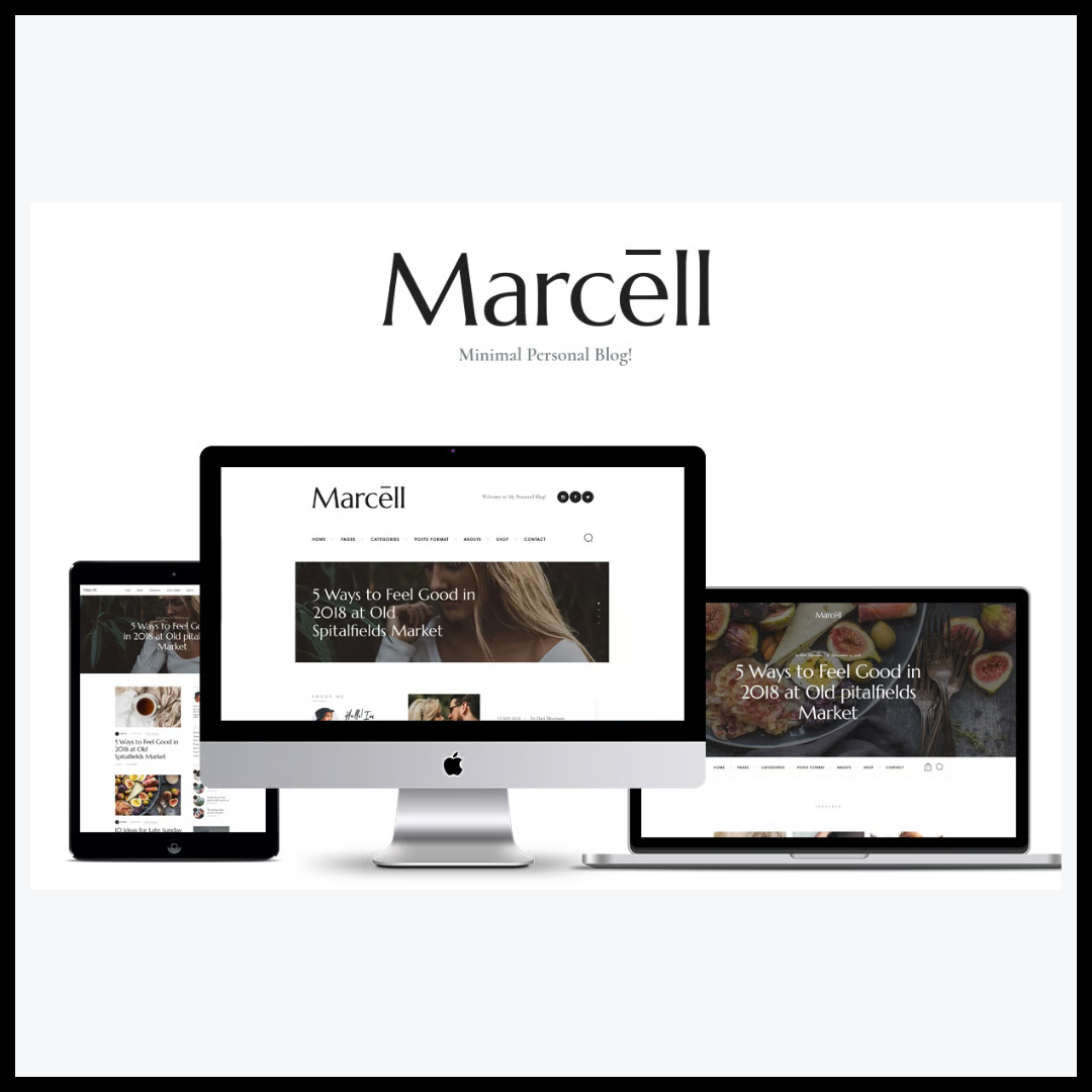 elements marcell personal blog magazine wordpress