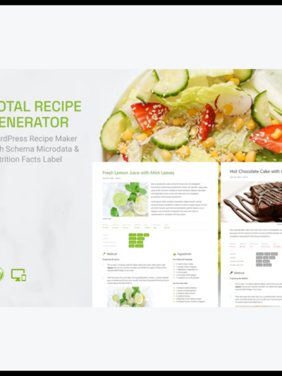 elements basil recipes wordpress theme