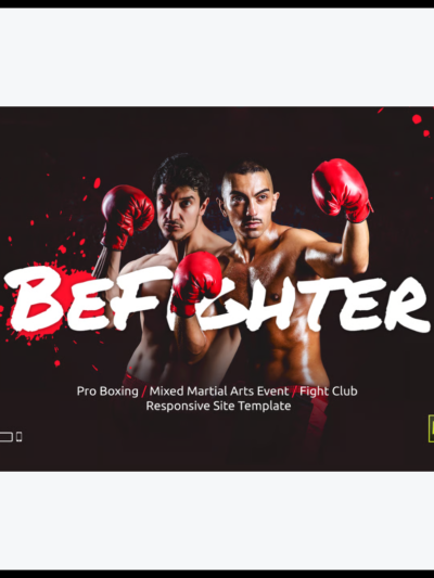 elements befighter boxing mma sport event site