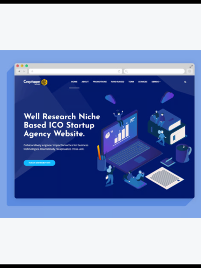 elements creptaam bitcoin ico landing and cryptoc