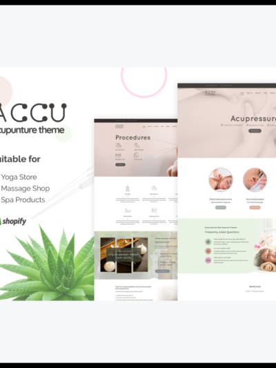 elements accu shopify medical supplies store theme