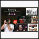 elements borano photography portfolio wordpress