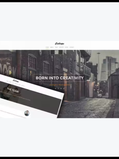 elements calliope portfolio agency wordpress theme