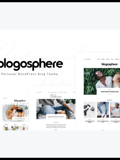 elements blogosphere multipurpose blogging theme