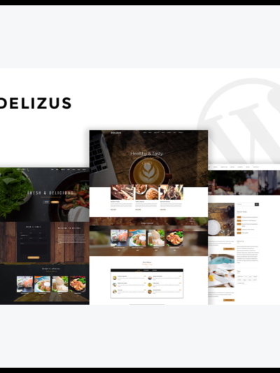 elements delizus restaurant cafe wordpress theme