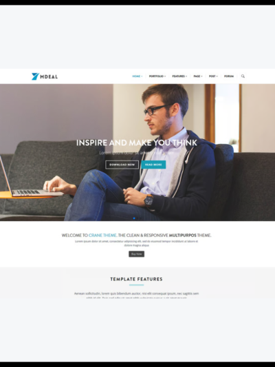 elements mdeal responsive business drupal theme