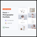elements focus photographer portfolio responsive