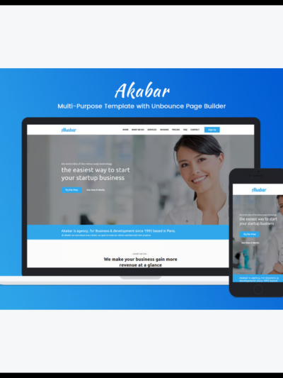elements akabar multi purpose unbounce landing page
