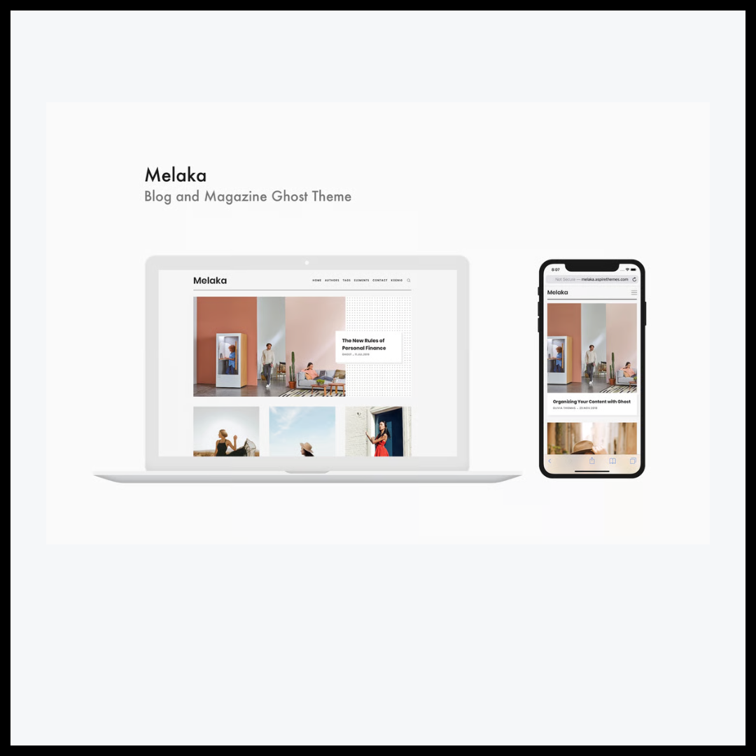 elements melaka blog and magazine ghost theme