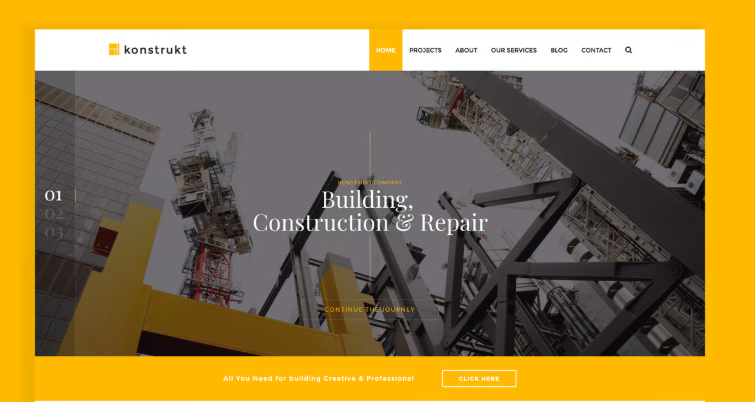 elements konstrukt construction joomla template