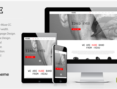 elements kube musician band-music-muse-template