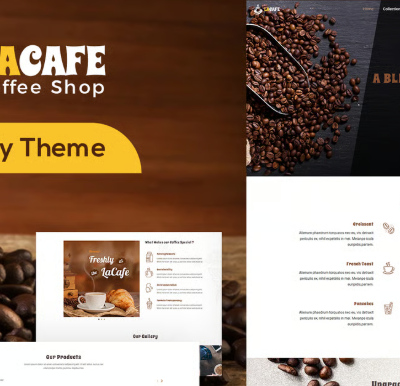 elements lacafe coffee shop shopify store