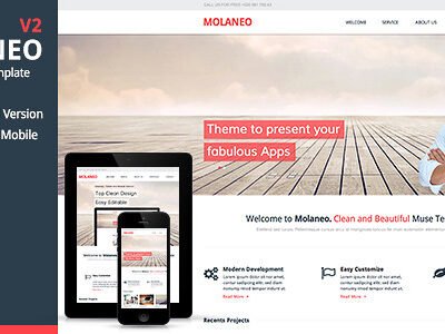 elements molaneo multi purpose muse template