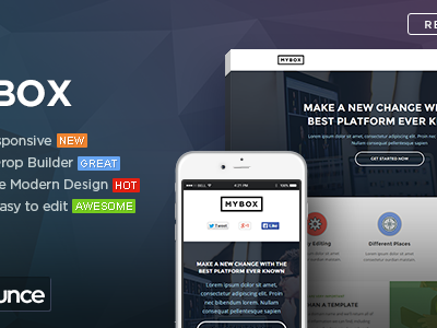 elements mybox agnecy unbounce landing page template