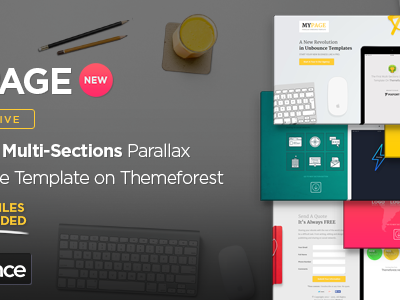 elements mypage multi sections parallax unbounce