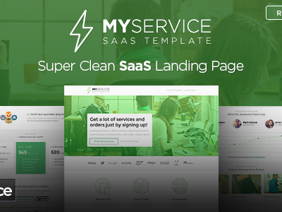 elements myservice saas product unbounce landing page