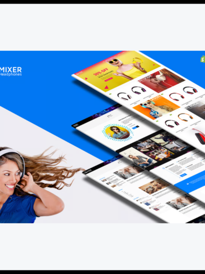elements mixer headphone audio responsive shopify