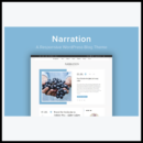 elements narration a responsive wordpress blog theme