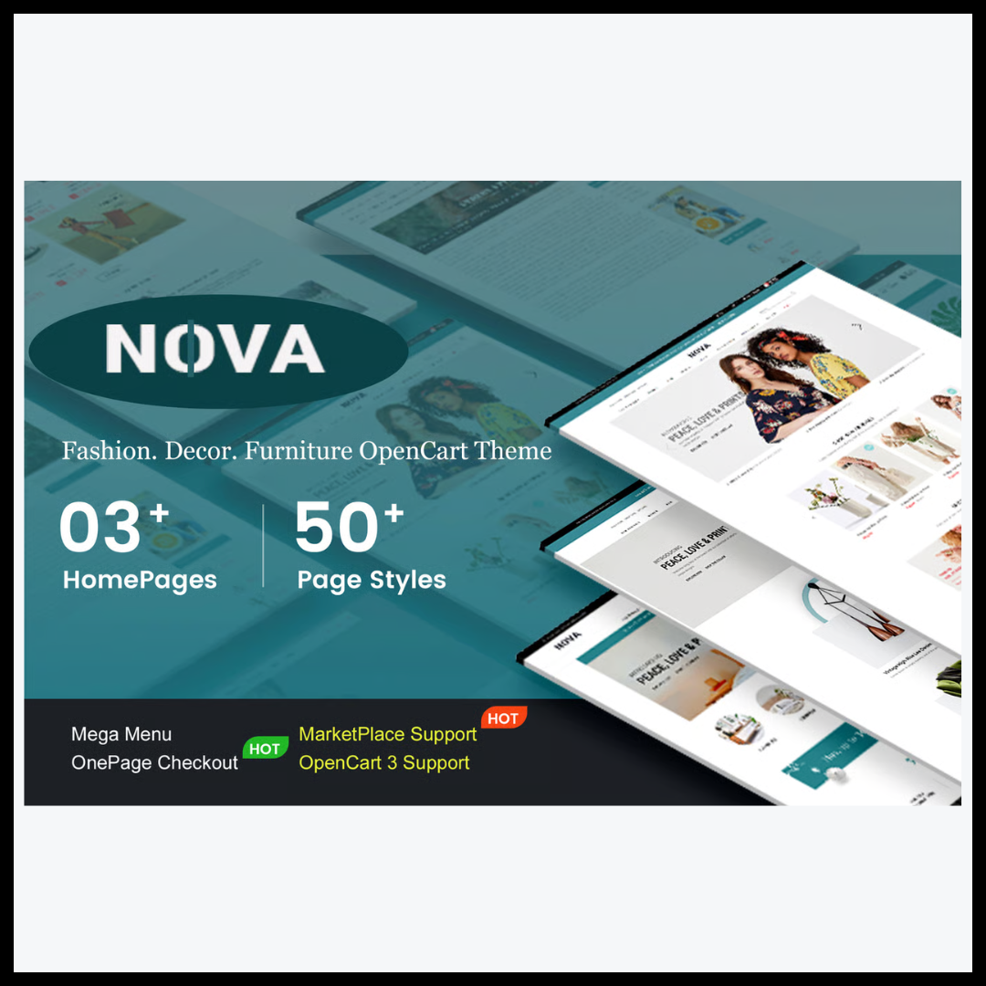 elements nova responsive fashion opencart