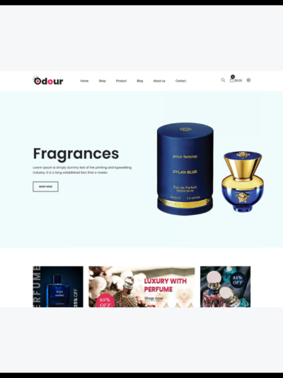 elements odour perfume shopify theme
