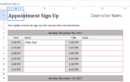 APPOINTMENT SIGN UP.xlsx