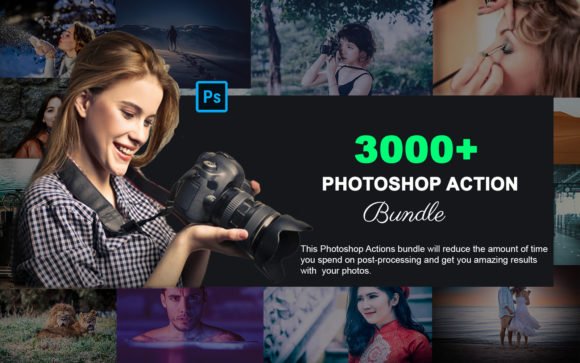 3000+ Exclusive Photoshop Actions